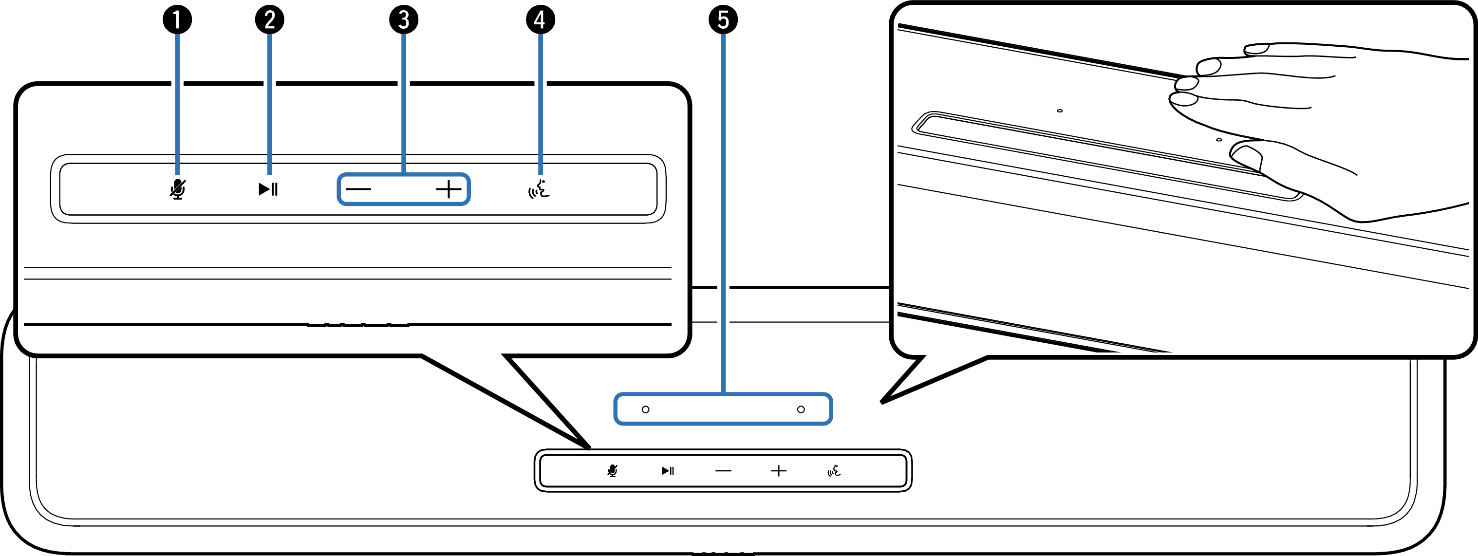 Name Bar Top SB550